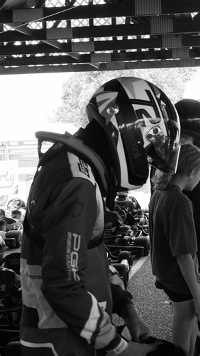 Locked and Loaded for race day #racing #karting #motorsport #gokart #lo206