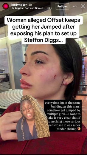 Offset having people set up? Only time will tell if this is true #fyp #offset #stefondiggs #jordyngorr #cardib