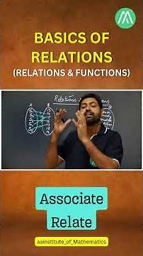 Class 11 Maths – Relation & Functions Explained by Sunder Sir | Full Chapter in Simple Way