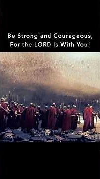 GOD Is With You Always Be STRONG! #Faith #Christian #God #Bible #Jesus 💪🙏🔥