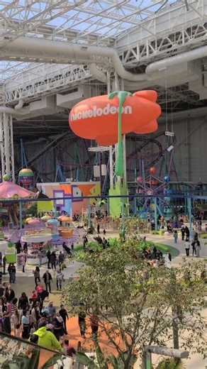 A amusement park inside a mall?