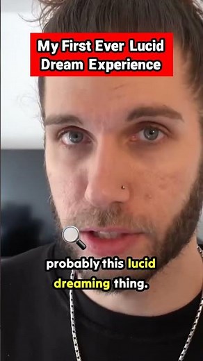 My First Ever Lucid Dream Experience Let me show you how to control your dreams faster with Lucid