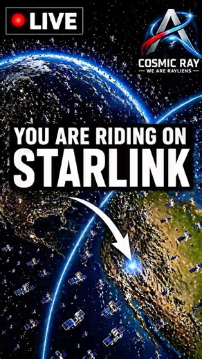 You’re Riding a Satellite at 17,000 MPH… #spacepov #notadrone