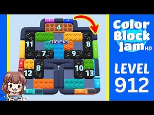 Color Block Jam Level 912 Solution Walkthrough