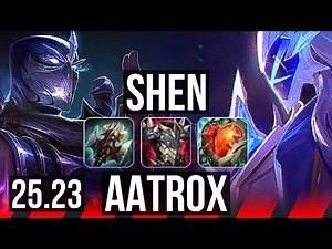SHEN vs AATROX (TOP) | Comeback, 8/3/13, 34k DMG | KR Master | 25.23