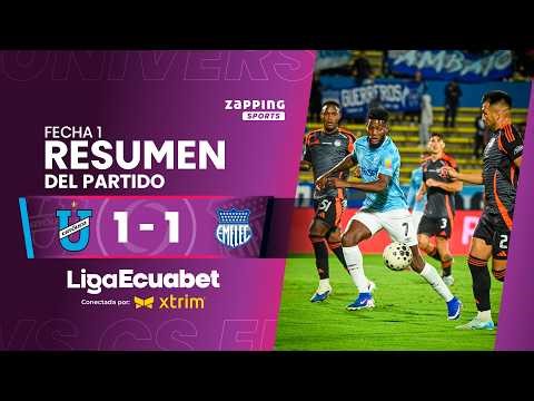 U. Católica 1 - 1 CS Emelec / Fecha 1 / Liga Ecuabet conectada por Xtrim 2026