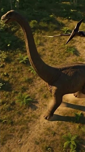 Animated version of Brachiosaurus 🦕