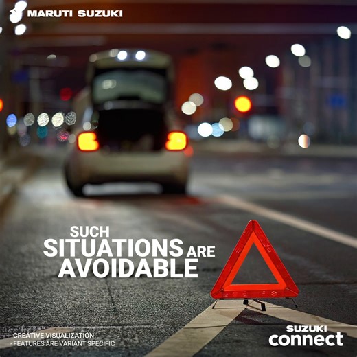 728K views · 10K reactions | Don't let engine whispers turn into costly breakdowns! Get real time information about your car's health with the Vehicle Health Check feature. Experience the peace of mind with our Suzuki Connect App. #MarutiSuzuki #SuzukiConnect #ConnectedCar | Maruti Suzuki | Facebook