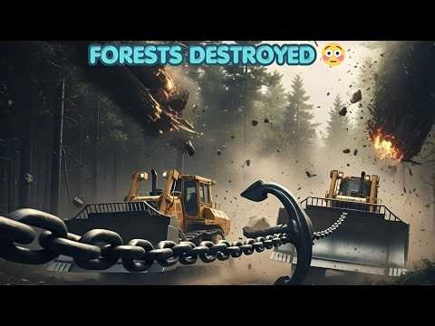 The Brutal Truth About Deforestation | Bulldozers & Anchor Chains EXPOSED