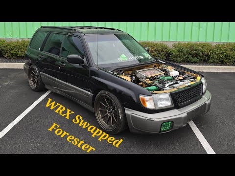 Forester Upgraded with a Strong WRX Engine