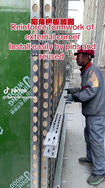 Reinforcing Formwork for External Corners Made Easy