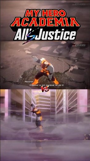 Endeavor VS High End Nomu - My Hero All’s Justice VS Anime