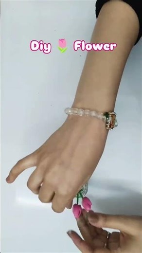 DIY Pistachio Shell Tulips 🌷