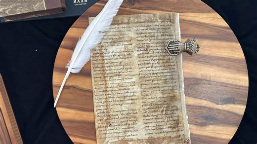 Uncovered 9th-century manuscript could contain earliest Western music notation