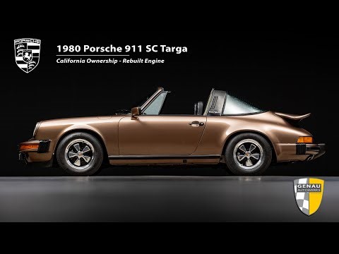 Sweet Porsche Brown! Impeccable 1980 Porsche 911 Targa