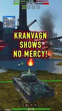 THE KRANVAGN SHOWS NO MERCY! 8K DMG | World of Tanks Blitz Gameplay #worldoftanksblitz