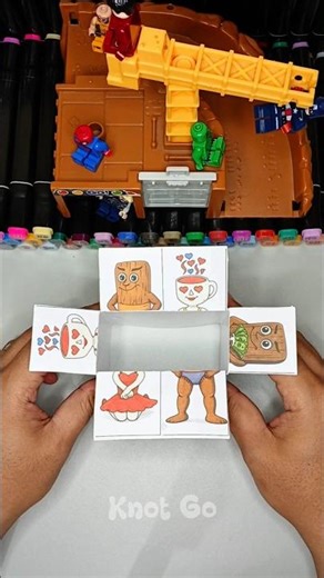 You Won’t Believe This Paper Turns Into THIS 😳🔥 DIY Emoji Cube #shorts