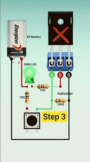 P CHANNEL MOSFET TESTING #basicelectronics #electricalguru #electrical