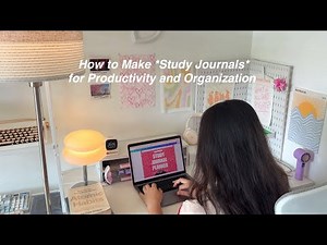 How to Make *Study Journals* for Productivity & Organization (Student Workflow) with Book Bolt