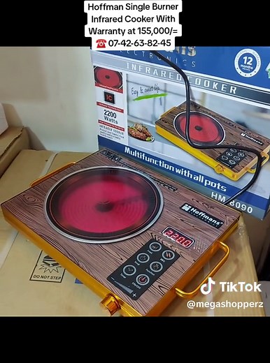 Hoffman Infrared Cooker: Efficient Kitchen Solutions