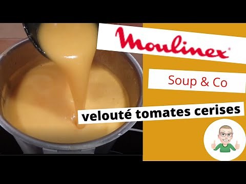 Soupe/velouté/potage au Soup & Co Moulinex