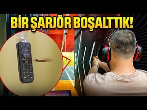 TELEFONA MERMİ YAĞDIRDIK! En sağlam telefon, ne kadar sağlam?