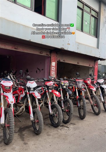 Rent Crossfire Dirtbikes Today!