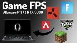 Watch Alienware m15 R6 RTX 3080 Gaming Overview on Amazon Live