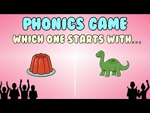 Fun Phonics Game for Kids 🧠🔤 Choose the Beginning Letter!