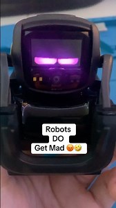 Whiskey getting angry 😤 #robot #vector #vectorrobot #shorts