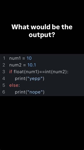 Coder on Instagram: "Comment your answer🙂 Follow for more content🙃 #ai #math #calculus #physics #python #ailearning #sat #learnpython #coding #tutorial #forloop #whileloop #for #def #syntax #error #pythontutorial"