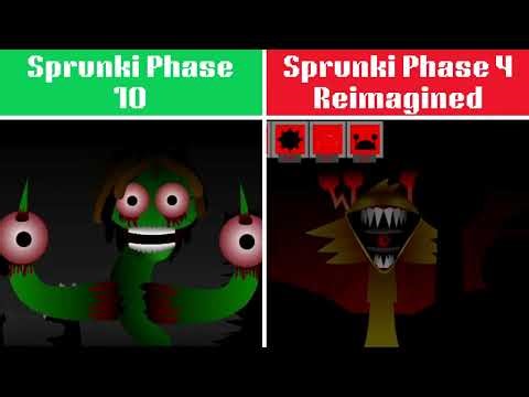 Sprunki phase incredibox Sprunki Phase 10 vs Sprunki Phase 4 Reimagined