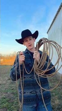 Ranch Roping~explaining the different parts of your rope. #roping #westernstyle