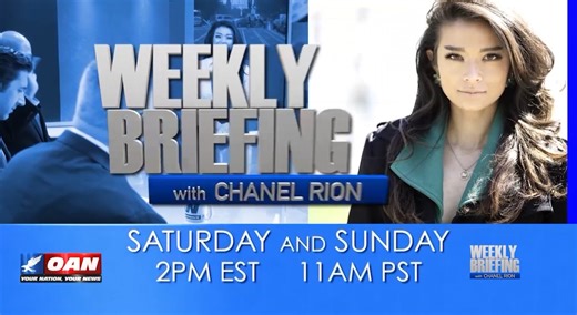 Don't miss this week's Weekly Briefing with Chanel Rion on OAN with KlowdTV.com! | KlowdTV | Facebook