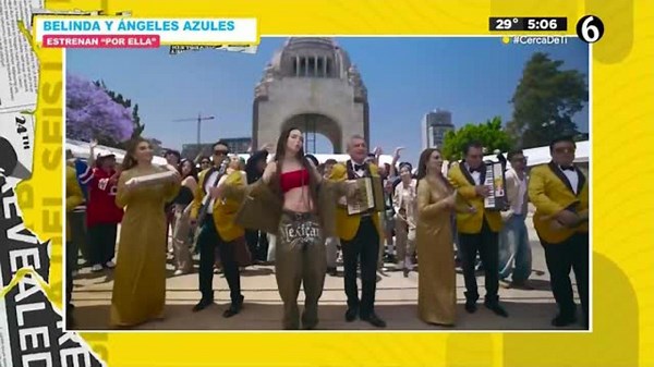 Belinda y Ángeles Azules estrenan 'Por ella'