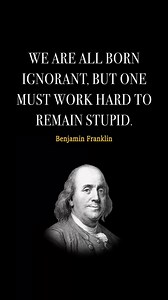 Benjamin Franklin Quotes #everyonehighlightsfollowers #exploreenglishliterature #americanliterature #everyonehighlights | Explore English Literature