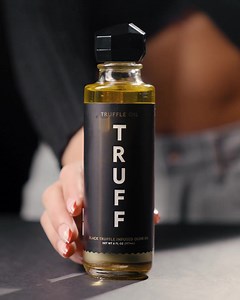 We sourced real black winter truffles and infused them into olive oil to create the perfect finishing oil. You’ll be surprised how easy it is to enhance your favorite recipes with just a dash or two of Truffle Oil. | TRUFF