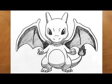 Simple Charizard Drawing Tutorial | Perfect for Pokémon Fans