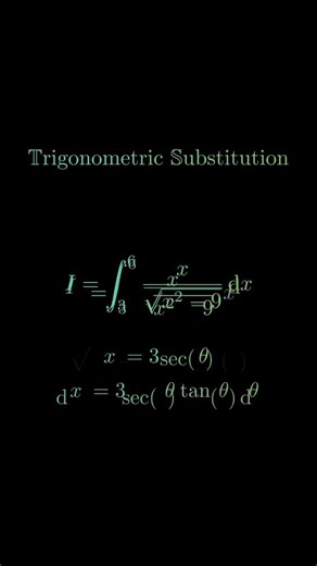 Stop Fearing Trigonometric Substitution