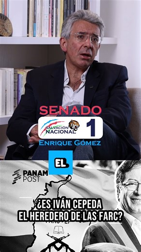 Iván Cepeda es el heredero de las FARC, del petrismo y, ahora, el nuevo mejor amigo del ELN. Iván Cepeda no piensa sino en la conquista del poder de manera definitiva, es el legado que recibió de su padre, Manuel Cepeda, el gran comisario de la subversión en Colombia. Defendamos juntos la Patria: este 8 de marzo, en el tarjetón del Senado, marca el logo del Tigre 🐅 y el número 1. | Enrique Gómez