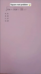 square root problem 🤯/ #maths #olympiad #mathstricks #mathematics #shorts #shortsfeed #squareroot
