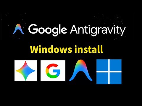 How to Install Google Antigravity AI IDE on Windows | Full Setup Guide (2025)