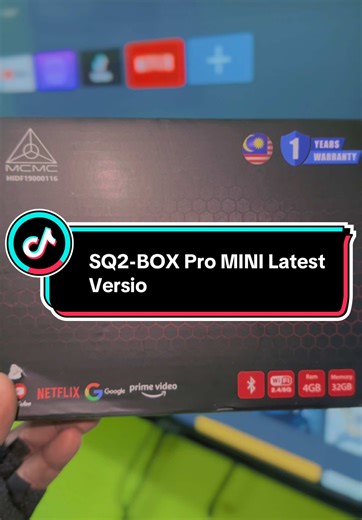 SQ2-BOX Pro MINI Latest Versio #tvbox #boxandroid #tvboxandroid #wif #netflix