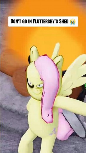 Don't go into Fluttershy's Shed shed.mov #roblox #shedmov #fluttershy #robloxvoicechat #trolling