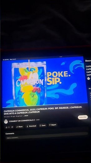 Caprisun new tv commercial 2025 dive into a caprisun