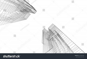 Modern Architecture Concept Vector Illustration Stock Vector (Royalty Free) 1974291635 | Shutterstock