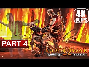 God Of War Ghost Of Sparta - Gameplay Walkthrough (60FPS 4K) Part 4 No Commentary