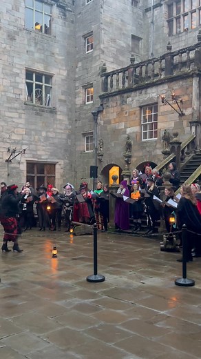 What an amazing end to the season having Alnwick and Morpeth Allstars singing for us at Halloween 🎃 | Chillingham Castle