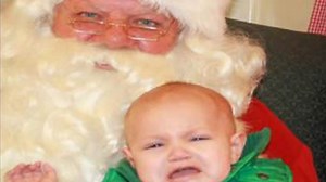 Christmas Pictures And Stories: Kids Afraid Of Santa