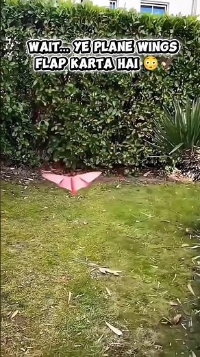 How to make Flapping Wings Plane, Bat Paper Plane #shorts #paper